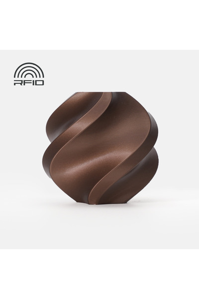 Bambu Lab Filament PLA Metal 1.75 mm Copper Brown Metallic 1kg RFID spool
