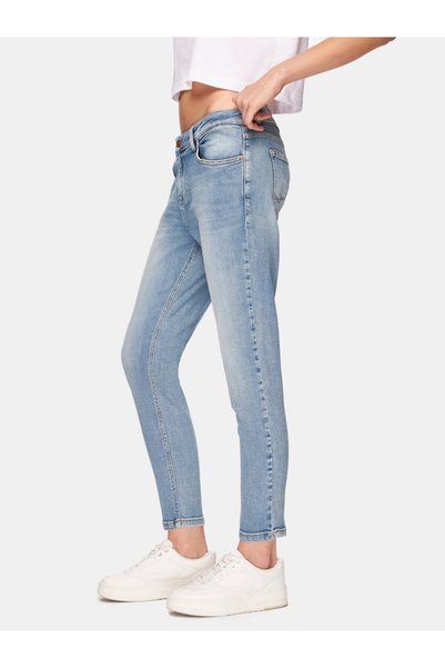 Ltb Elıana Slim Leg Mid Waist Mid Indigo Jean Pants