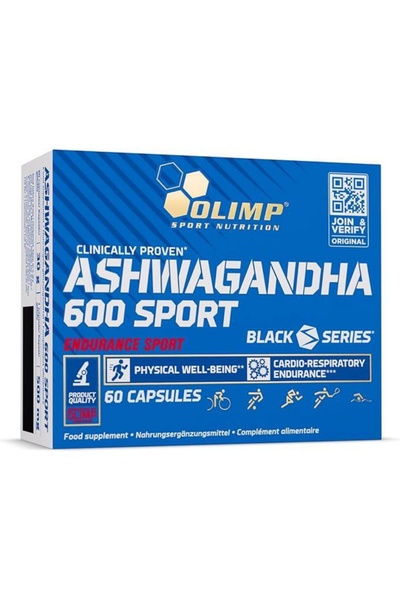 Olimp Ashwagandha 600 Sport – 60 Capsules | Stress Support, Energy & Performa...
