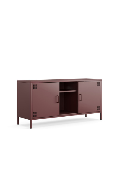 Furni24 Tv Ünitesi, Tv Dolabı,2 Kapaklı, Açık Raflı 130,50 x 40 x 64,50 cm
