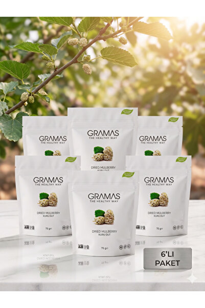 GRAMAS KURU DUT KİLİTLİ POŞET 75gr x 6 Adet