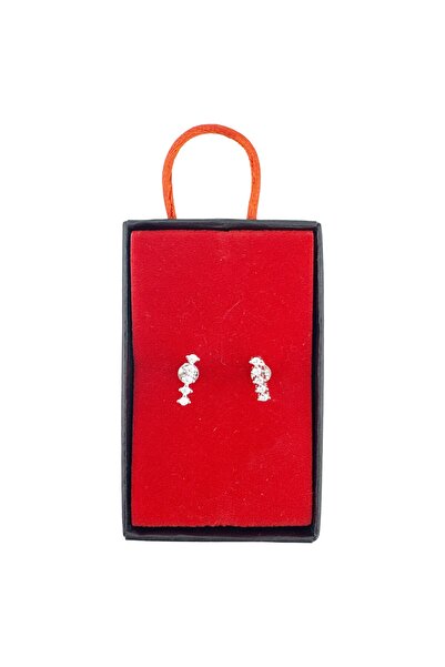 OEM Cercei eleganti Dama Argint argint 925 certificat, 1040 mg, Cu finisaj ar...