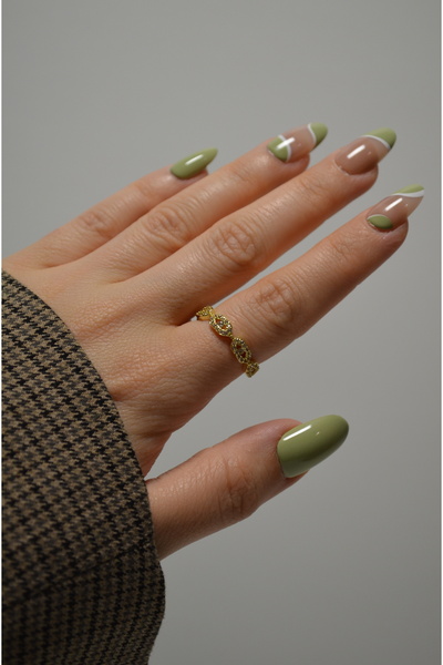 shop Luma Adjustable Elegant Gold Zircon Stone Steel Ring
