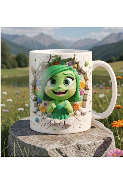 KADOREX DESIGN Emotional Outburst 3D Effect Mug – Fun, Colorful, and Eye-Catc...