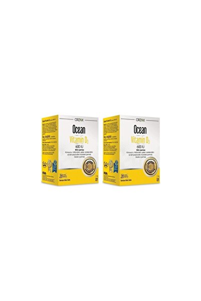 Solgar Ocean Vitamin D3 600 Iu Sprey 20ML 2 Kutu