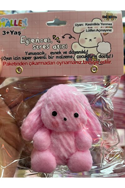 BLACK DİAMOND PLUSH TOY Pembe Renk Kaniş Köpek sukuşi mojmoj kedi patisi
