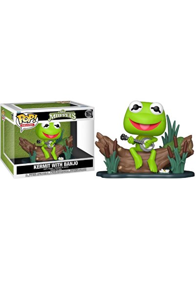 Funko Pop The Muppets Pop! Deluxe Kermit With Banjo