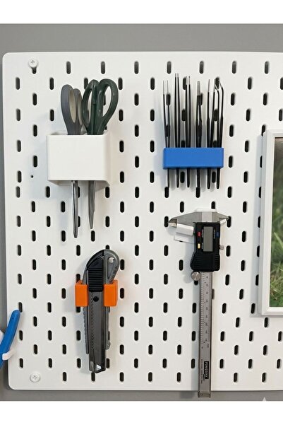 DU&ER 🧱 SKADIS Uyumlu 4’lü Hassas El Aleti Organizer Set – Maket Bıçağı, Mak...