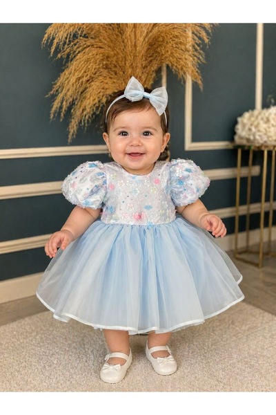 Dizaynbyasena Fluffy Wedding Party Dress Girl Child