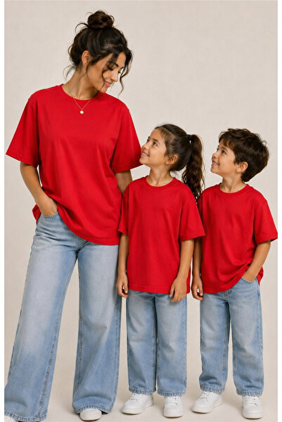 MiniHouse ΜΠΛΟΥΖΑΚΙ UNISEX ΓΙΑ ΜΑΜΑ ΚΑΙ ΜΠΑΜΠΑ ΚΑΙ ΠΑΙΔΙ, ΑΠΛΟ ΧΩΡΙΣ ΣΤΑΜΠΑ (...