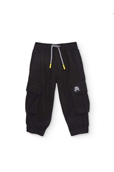 Tuc Tuc Boys' Cargo Pocket Jogger Pants 2-8 Years Black
