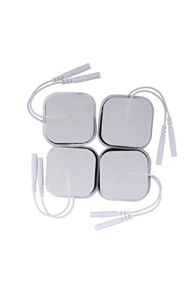 Medikoline 5x5 cm Kablolu TENS & EMS Elektrot Pedi - İletken Jel Yapılı (AC-201)