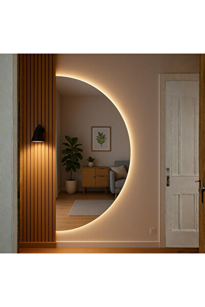 Lamra Dizayn Led li Kamer ayna