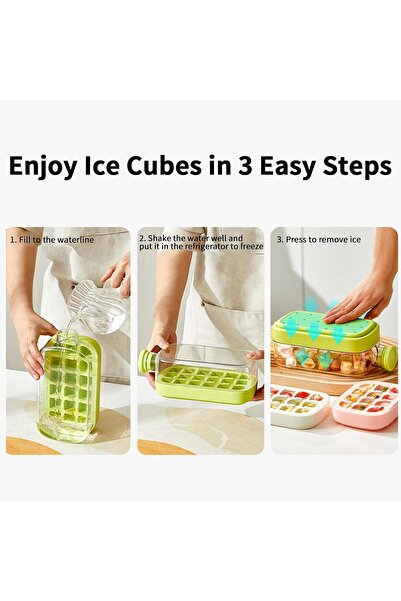 unbranded 2-in-1 Ice Cube Bottle with Straw |   Water Bottle with Ice Tray Ea...