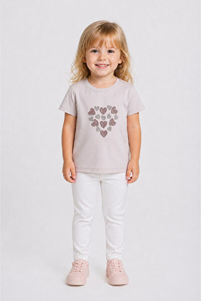Yale Kids 3-8 Years Old Girls' T-Shirt 95% Cotton