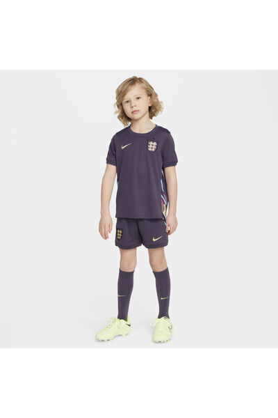Nike Football England 2024/25 Stadium Away Younger Kids' REDSPORT