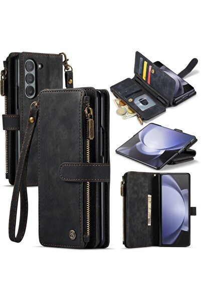 Caseme C30 Multifunctional Θήκη Πορτοφόλι Black (Samsung Galaxy Z Fold5 5G)
