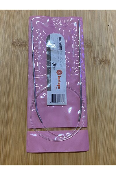 Kartopu Titanium Knitting Needle 80 cm No;2.5