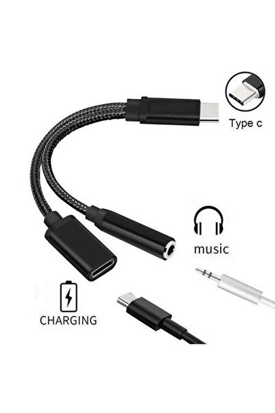 Digital Home 2-in-1 USB-C Audio and Charging Adapter – Fast Charging + 3.5mm ...