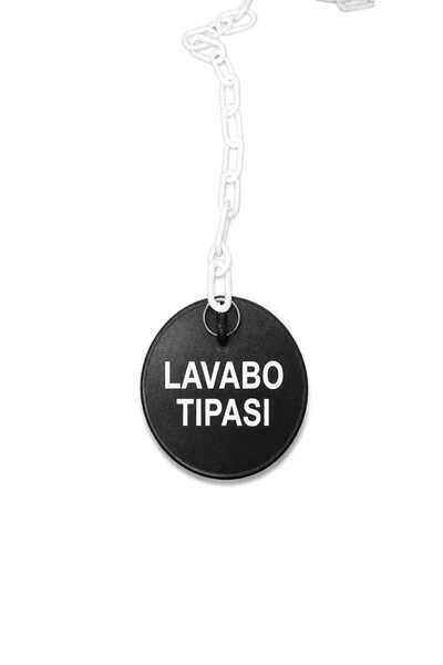 KAHEY Lavabo Tıpası Zincirli 1 Adet LAVABO TIPASI