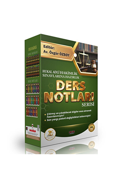 Savaş Yayınevi HUKAL ADLİ HAKİMLİK Hazırlık Ders Notları Seti Savaş Yayınları...