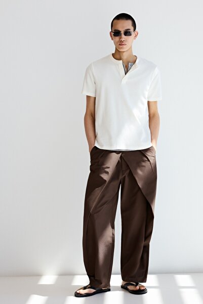Bershka super baggy fit çapraz pantolon
