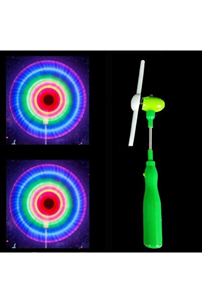 St Morritz Flashing Light Up Led Spinning Renkli Led Işıklı Dönen Ufo Pervane...