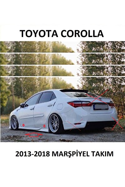 Bodykitartgarage COROLLA 3 KASA MARŞPİYEL TK.-FİBERGLASS-BOYASIZ