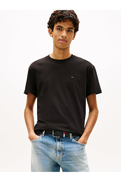 Tommy Hilfiger Erkek Regular Fit Flag T-shirt