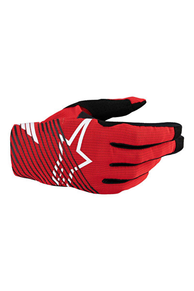 Alpinestars Radar Pro Off-Road Eldiveni Kırmızı Siyah