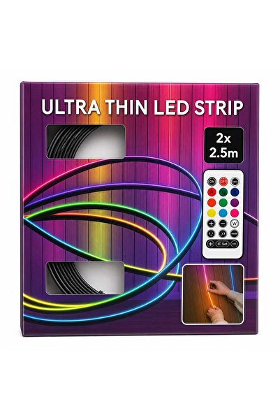 OEM Bandă LED Ultra Thin LED Strip (2x2.5m) – soluția perfectă pentru un deco...
