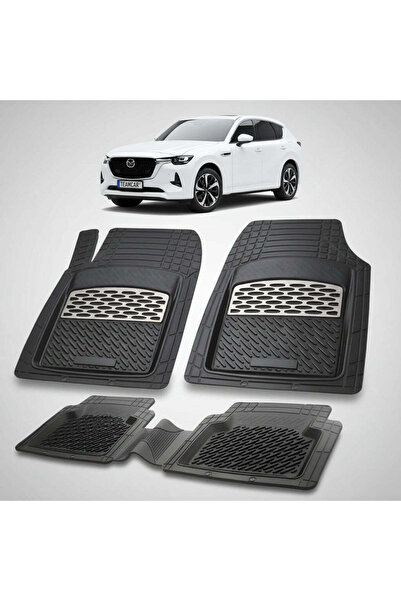 TEAMCAR Μάζντα CX-60 KH 2022-2026 Πατάκια δαπέδου |   Ασημένια Έκδοση – Ομαδι...