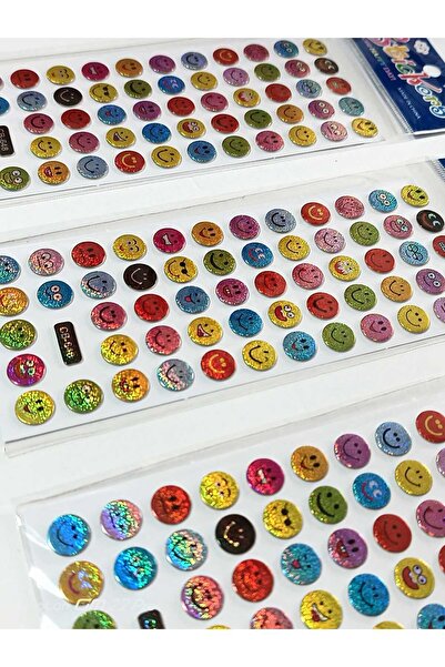 STICKER'S Autocolant colorat 3 buc.