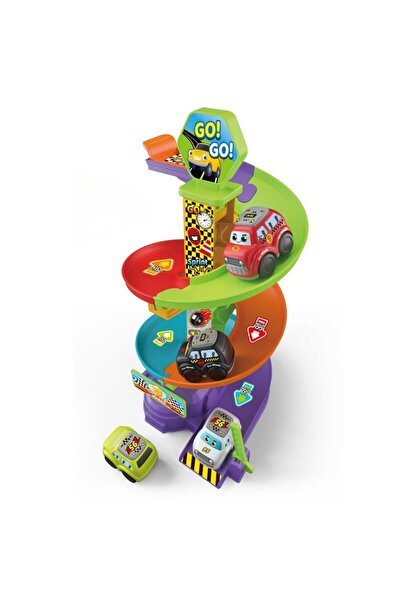 Noname Set de joaca interactiv "Builder Track &minus; Launch &amp; Racew...
