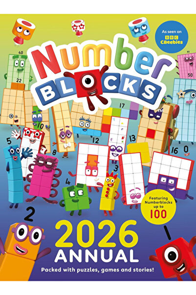 Numberblocks Cartea Mare de Activități 2026