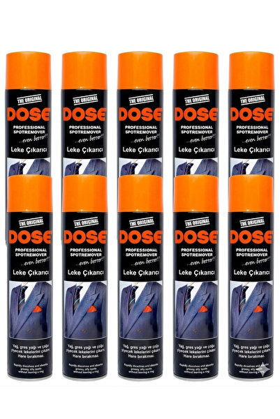 DOSE Gezegen makina leke çıkarıcı sprey 400 ml (10 LU SET )
