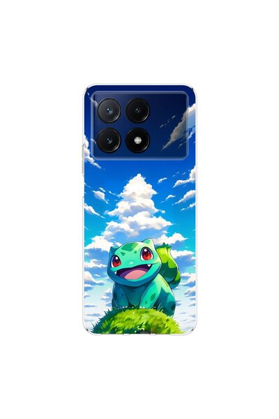 PPKin حافظة شفافة متوافقة مع Poco X6 Pro بتصميم Anime 11/4