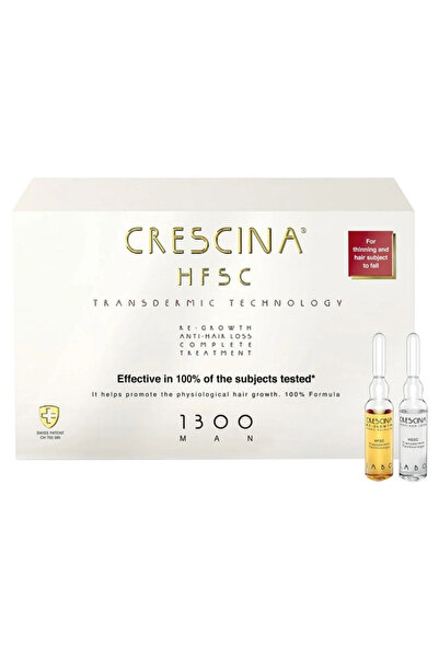 CRESCINA HFSC Man 1300 Tra Hair Loss Amp 3.5Ml-10+10