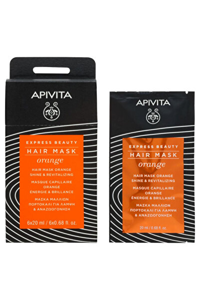 Apivita Express Hair Orange 20Ml- 6 Sheets Box