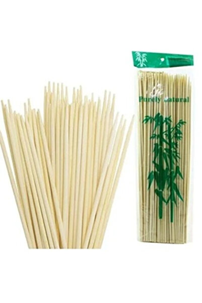 AKN Bambu Çöp Şiş Çiçek Süsleme Çubuğu 25 cm 90 Adet