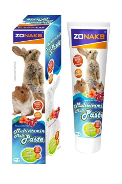 Zonaks Rodent-Kemirgen Multivitamin Malt Paste 100 Gr.