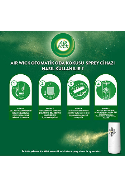Air Wick Oda Kokusu Freshmatic Yedek Sprey Kırmızı Orman Meyveleri, 250ml