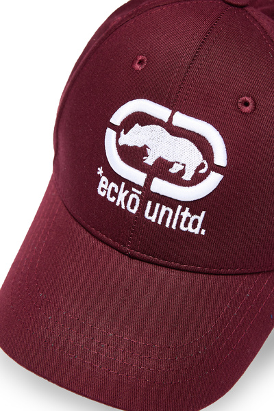 ecko unltd. Rowland Burgundy Baseball Cap Embroidered Unisex Hat
