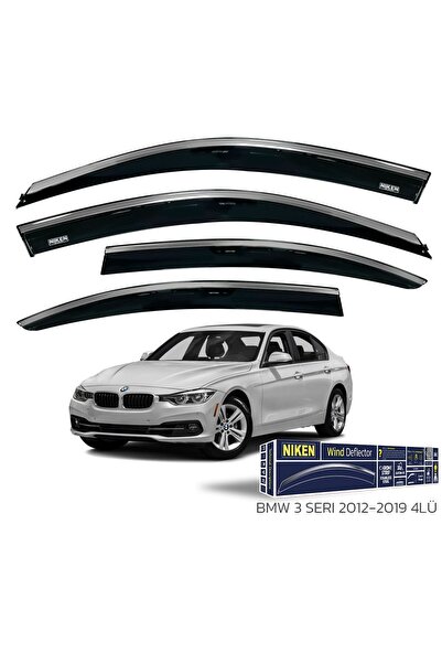 Niken BMW 3 Serisi F30 2012-2019 Arası Kromlu Cam Rüzgarlığı