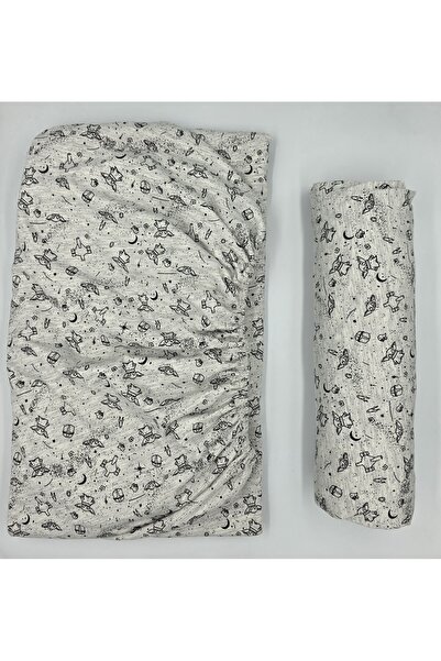 pınarhome collectıon Single Combed Cotton Elastic Bed Sheet (100X200)