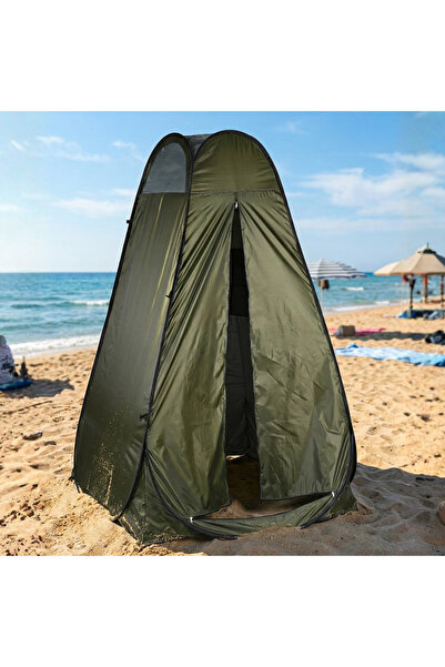 Bysay OTOMATİK KURULUMA SAHİP KAMP TUVALETİ-DUŞU-GİYİNME KABİNİ 125X125X210 (...