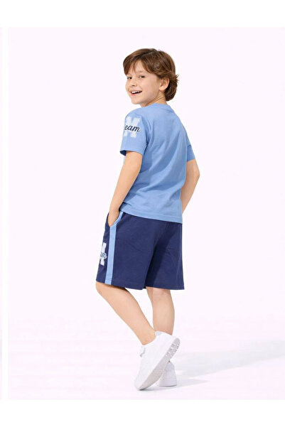 kidstalya Manhattan Printed Boys' Shorts Set