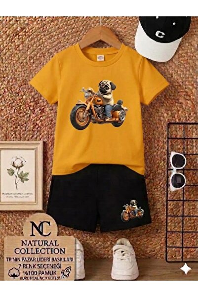Nice Clothes TRIUNGRĂ ȘI PANTALONI SCURȚI DE VARĂ PENTRU COPII UNISEX (IMPRIM...