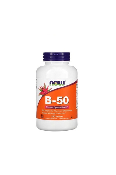 Now Foods B-50 250 Comprimate -