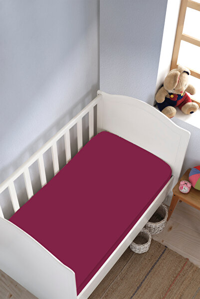 LADYNİL Baby-Child Organic Cotton Elastic Combed Cotton Bed Sheet 60X120 - 70...